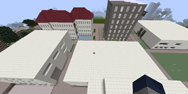 Seit Oktober 2014 entstand nach und nach der Campus Weinberg in Minecraft