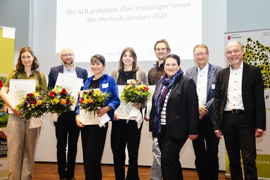 Jan Schametat bei der Preisverleihung